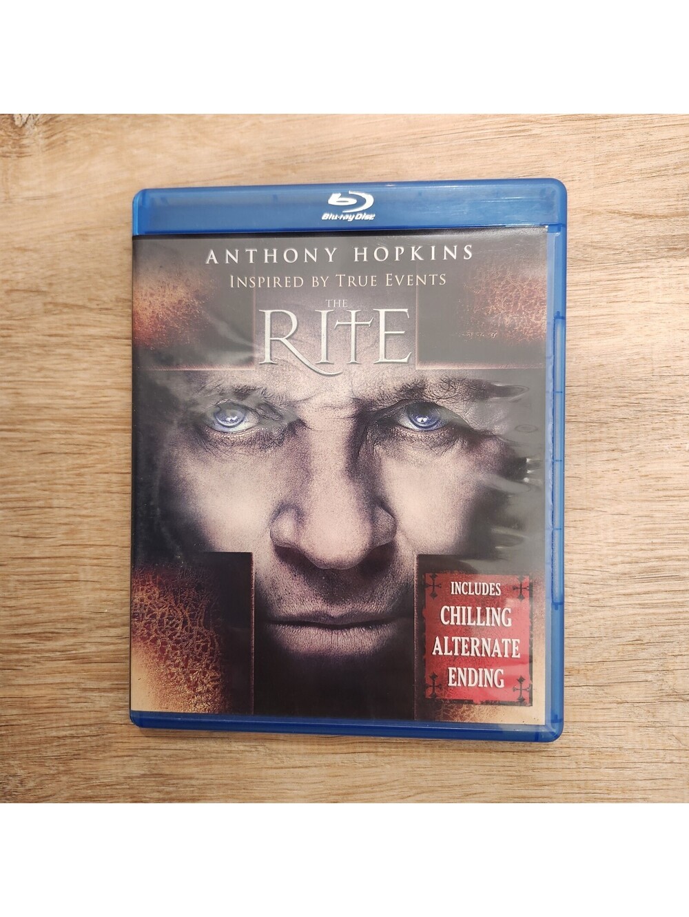 The Rite Blu-ray - Blu-ray By Anthony Hopkins,Colin ODonoghue - VERY GOOD